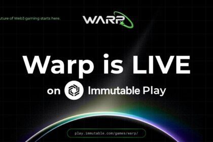 Warp Is Now Live on Immutable Play