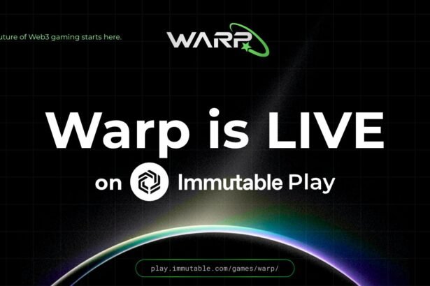Warp Is Now Live on Immutable Play