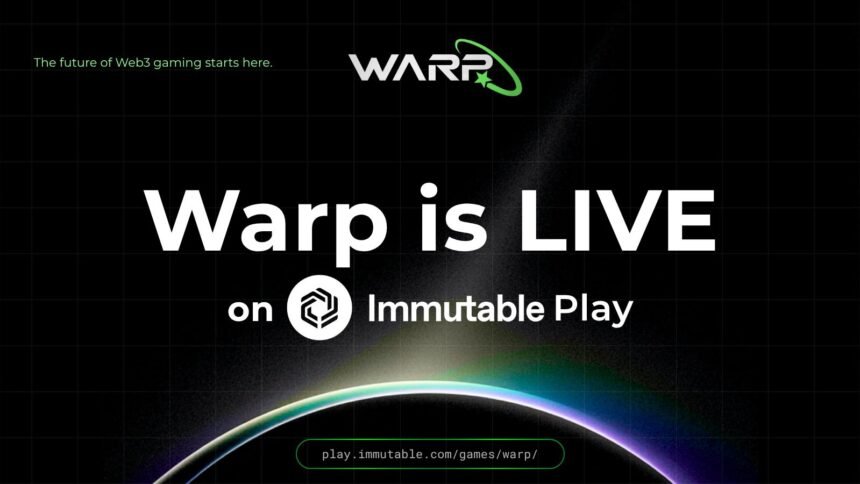 Warp Is Now Live on Immutable Play