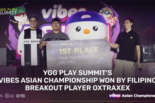 Oxtraxex Wins First Vibes Asian Championship at YGG Play Summit