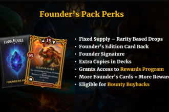 "Exploring the Exclusive Benefits of the Dark Table CCG Founder’s Pack"