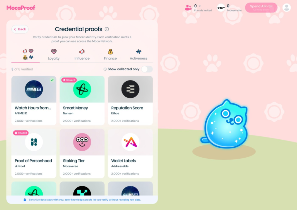 Moca Network Introduces Gamified Digital ID Platform MocaProof Credential proof marketplace