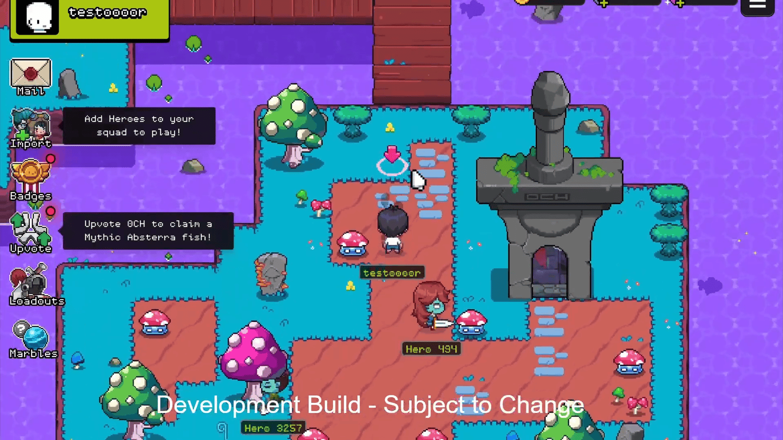 "Explore the Immersive Environment: In-Game Footage Highlights of OCH World"