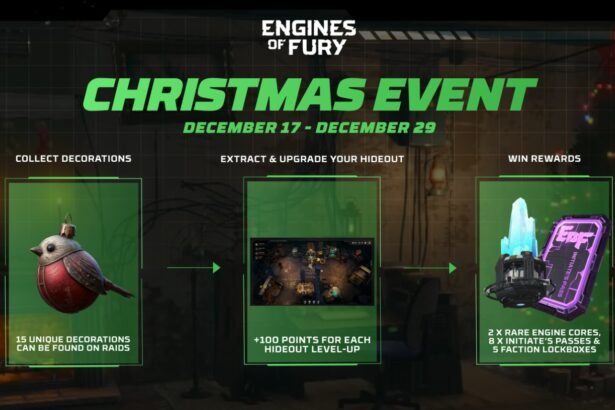 "Maximize Your Holiday Earnings with NFT Rewards at the Engines of Fury Christmas Event"