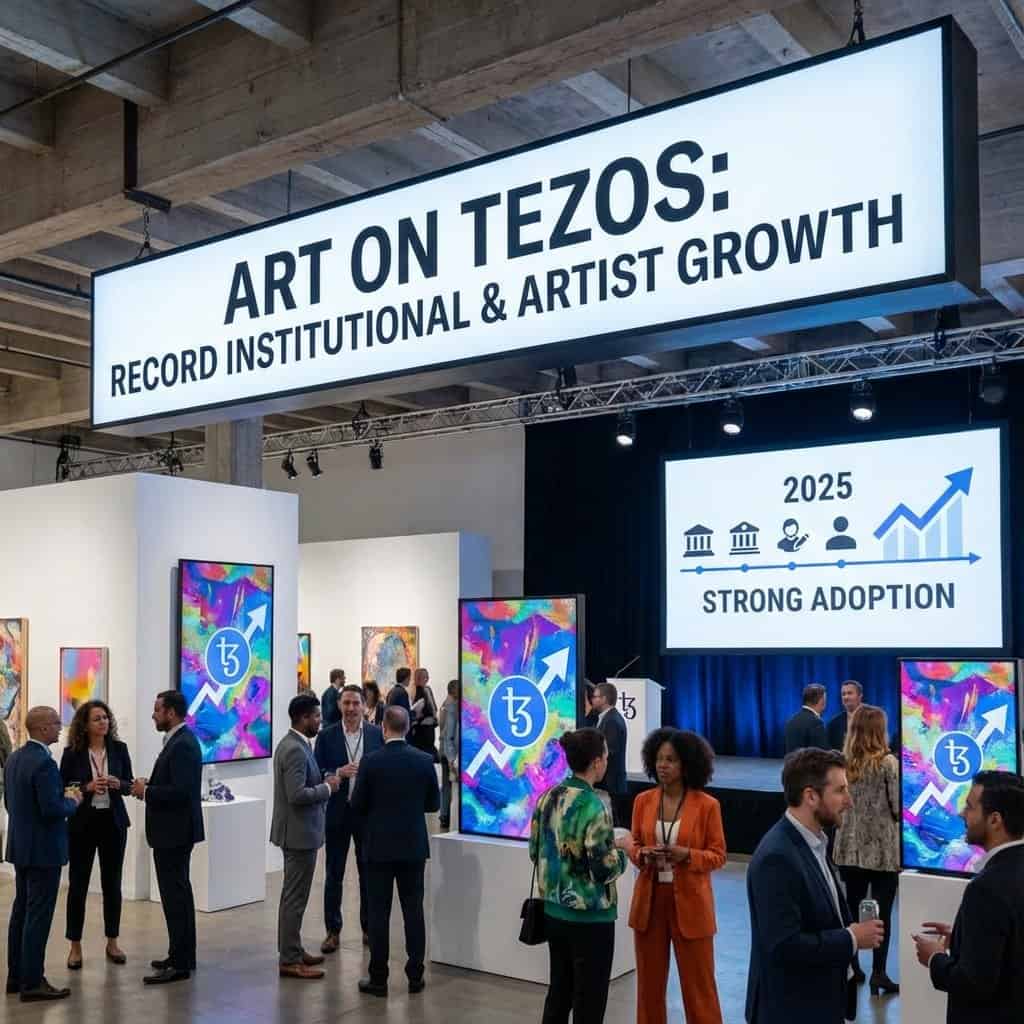 Art on Tezos Records Strong Institutional and Artist Growth Throughout 2025