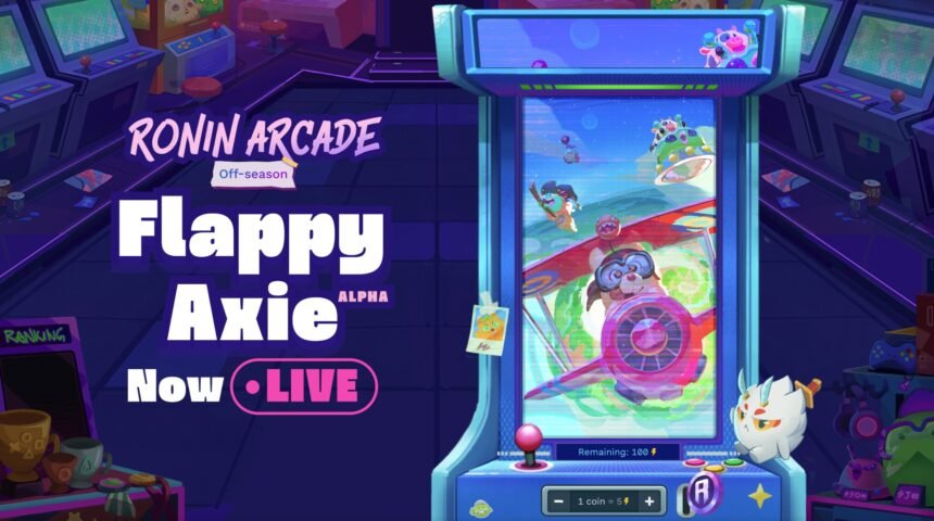 Ronin Arcade Launches Its First Offseason With Early Alpha of Flappy Axie
