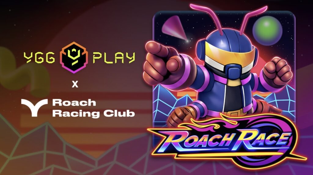 Gamified Crypto Prediction Game Roach Racing Club Joins YGG Play Launchpad