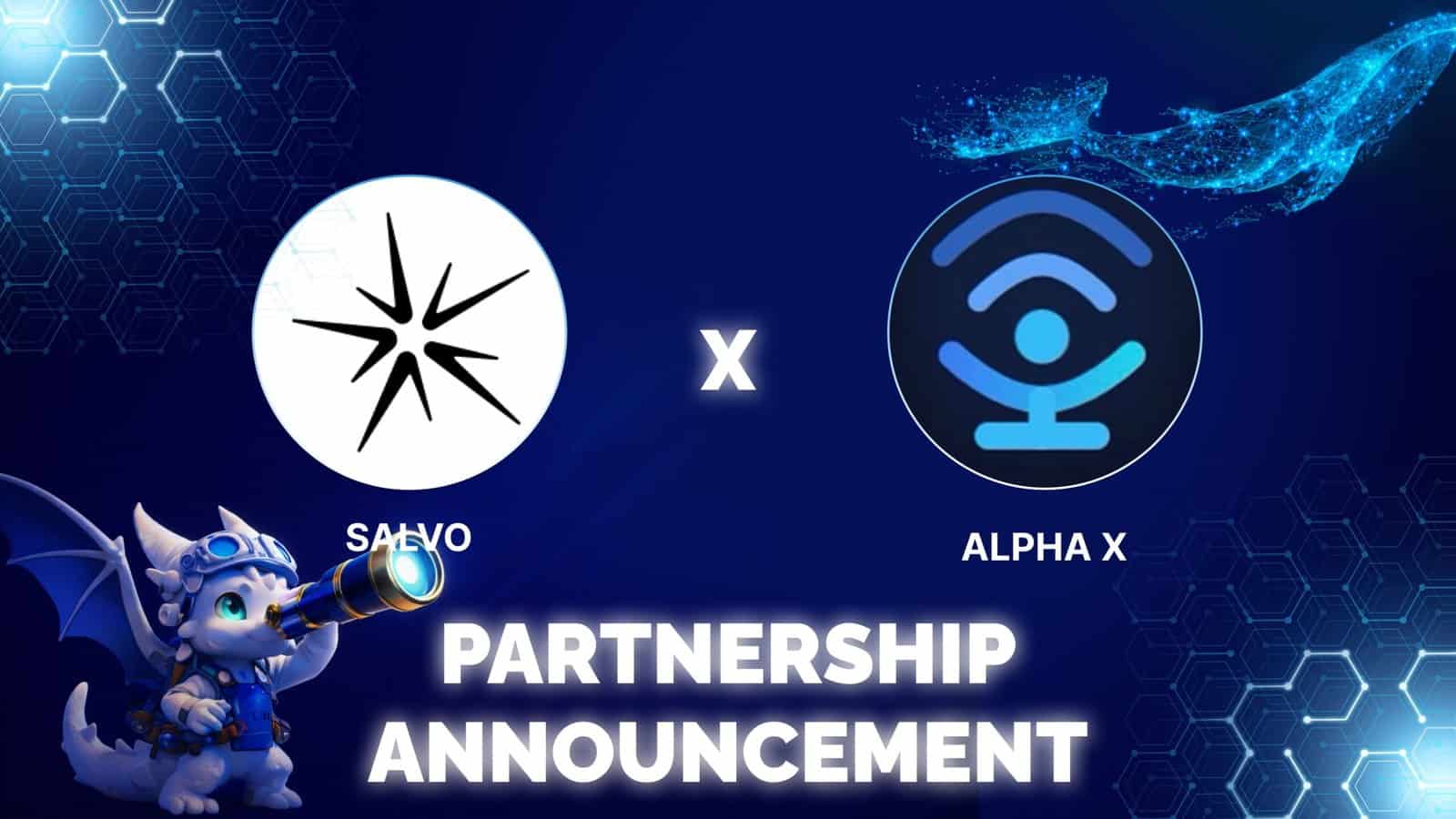 Salvo Games collaborates with Alpha X to integrate AI-driven on-chain intelligence into gaming