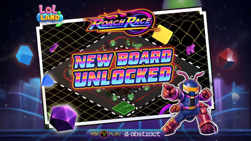 "Explore the Thrill: LOL Land's Roach Racing Board Launches with High-Octane Fun"