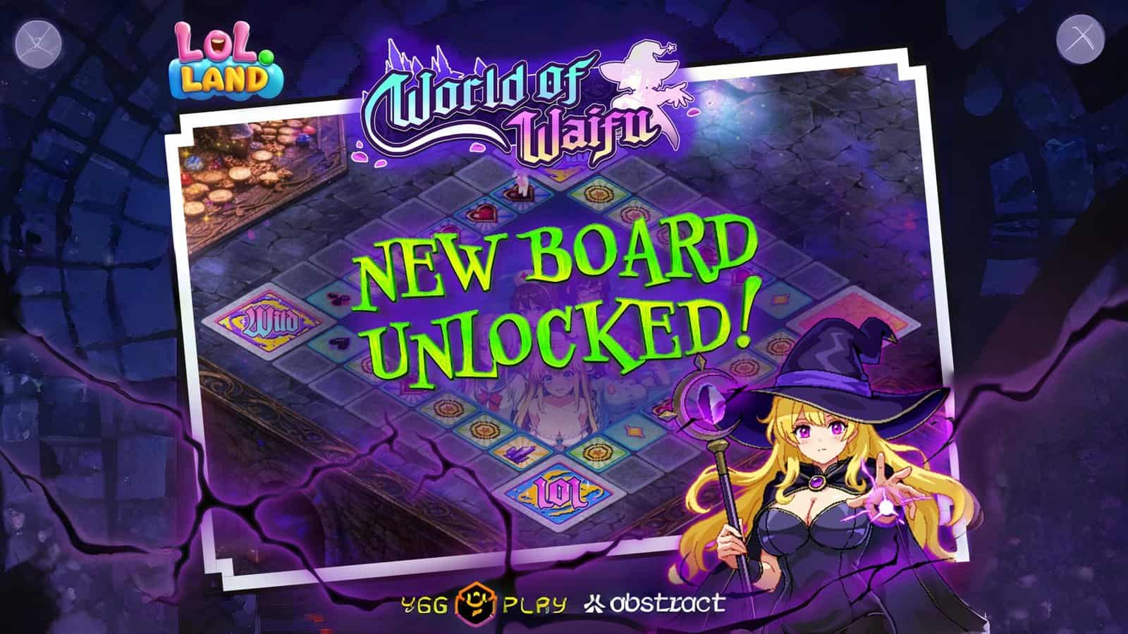 "Explore the New World of Waifu Board: LOL Land's Latest Collaboration with Waifu Sweeper"