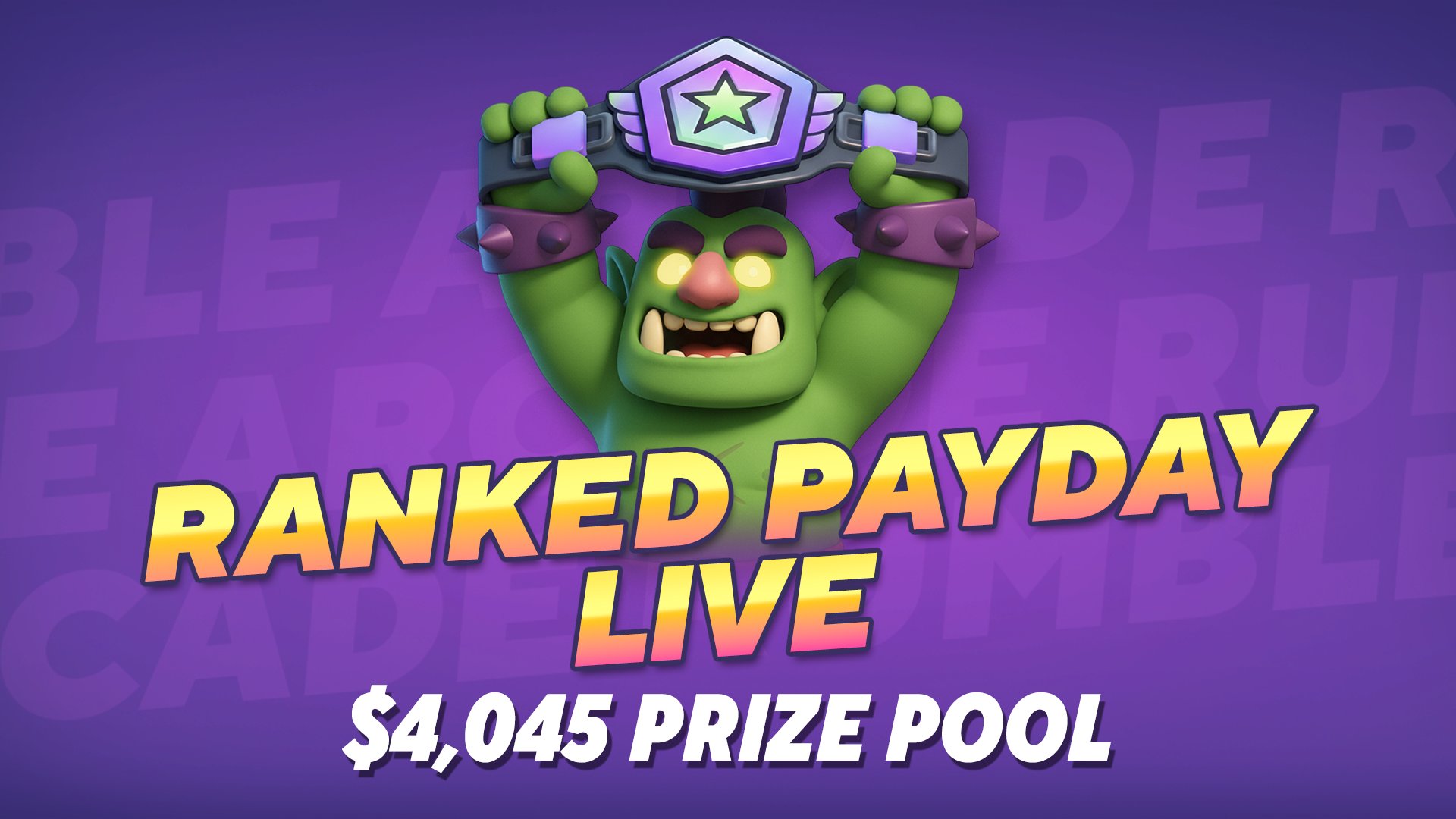 "Rumble Arcade Introduces New Ranked Series Featuring a $4,045 Prize Pool"