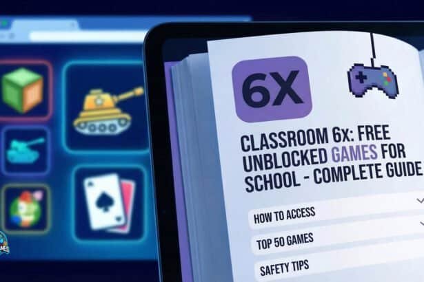 classroom 6x unblocked games school browser guide