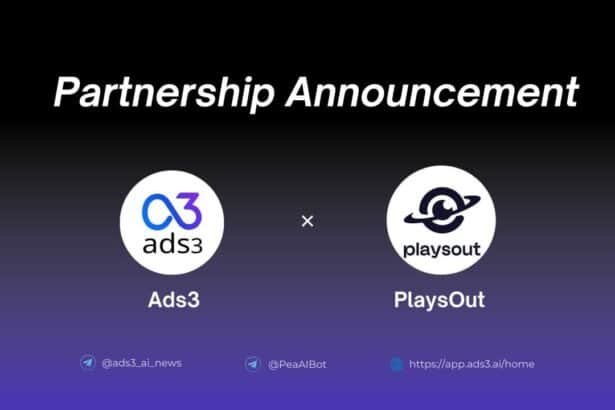 PlaysOut and Ads3 Partner to Boost Web3 Game User Acquisition