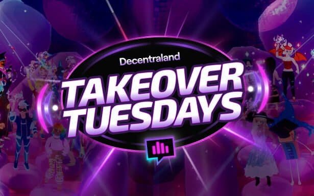 Takeover Tuesdays Bring Live Music to Life Inside Decentraland on March 24