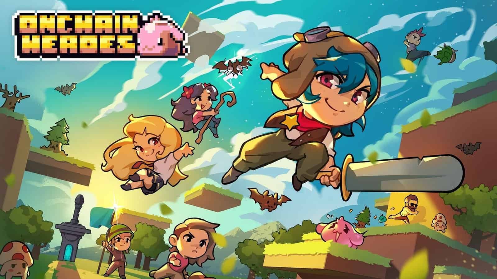 Onchain Heroes pixel-art Web3 RPG universe