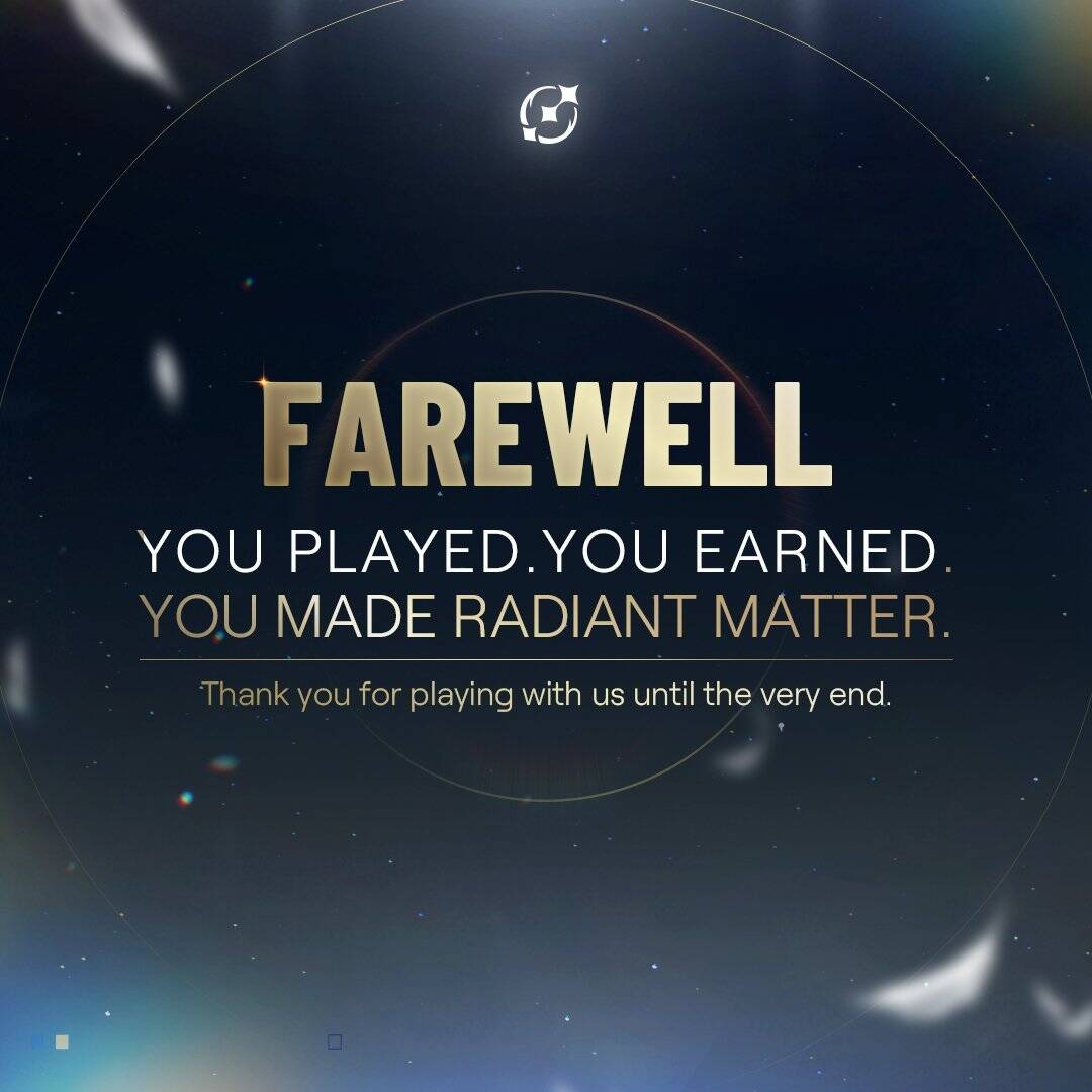 Radiant Shuts Down its Gaming Rewards Platform