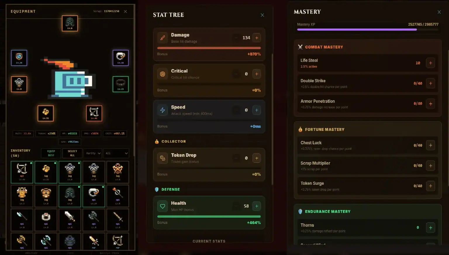 Sol Siege gameplay screenshot 4 – NFT Idle Games crypto game on Solana