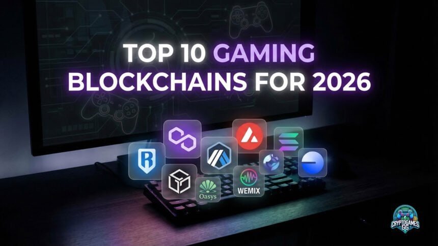 The Top 10 Gaming Blockchains For 2026