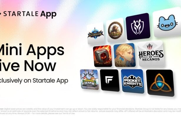 Soneium's Startale app opens full public access with 11 new mini apps.