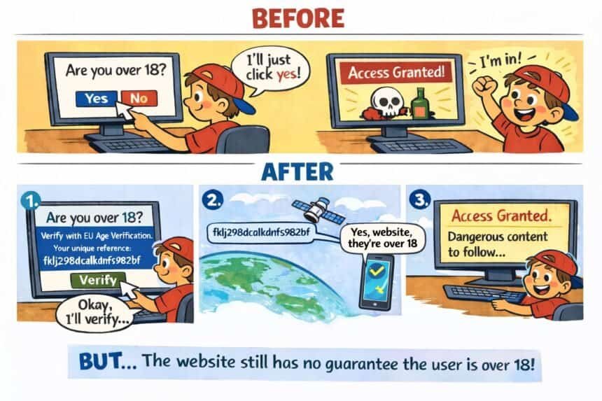 The EU's New Age Verification App Got Bypassed in Under 2 Minutes