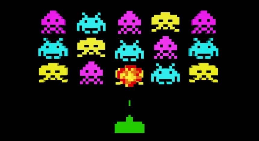 'Space Invaders' clone game rewards players with real Bitcoin payouts.
