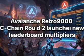Featured image for Avalanche Retro9000 C-Chain Round 2 launches new leaderboard multipliers