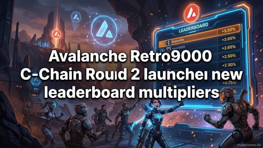 Featured image for Avalanche Retro9000 C-Chain Round 2 launches new leaderboard multipliers
