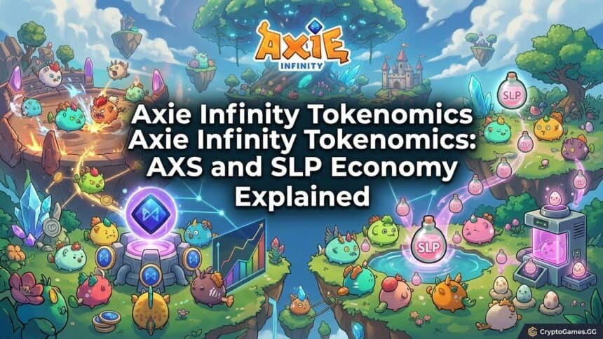 Featured image for Axie Infinity Tokenomics: AXS and SLP Economy Explained
