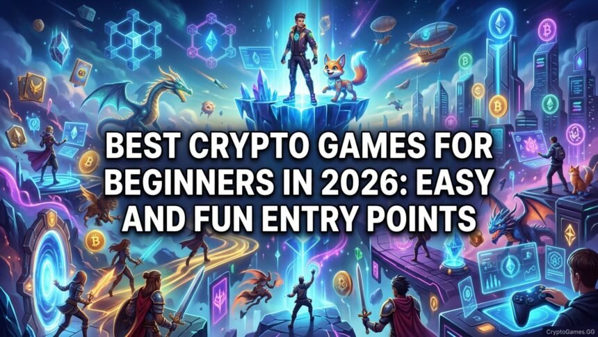 Featured image for Best Crypto Games for Beginners in 2026: Easy and Fun Entry Points
