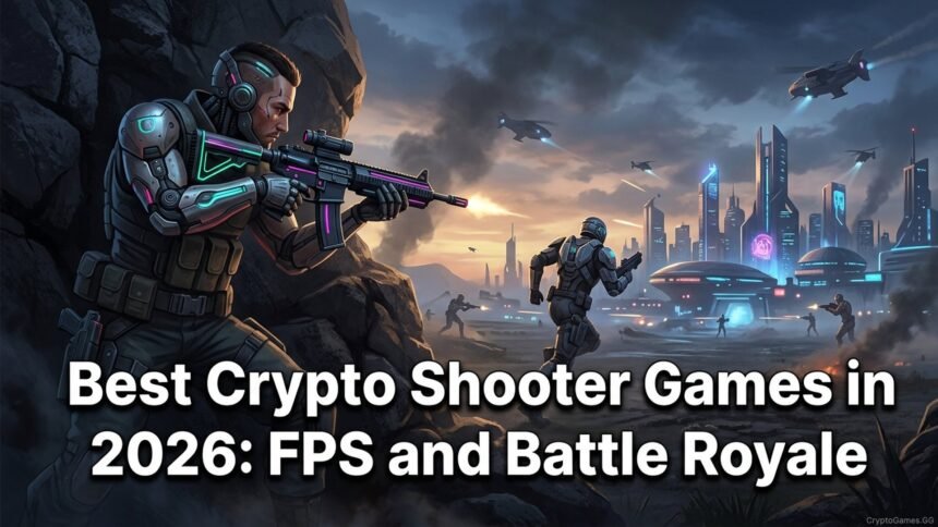 Featured image for Best Crypto Shooter Games in 2026: FPS and Battle Royale