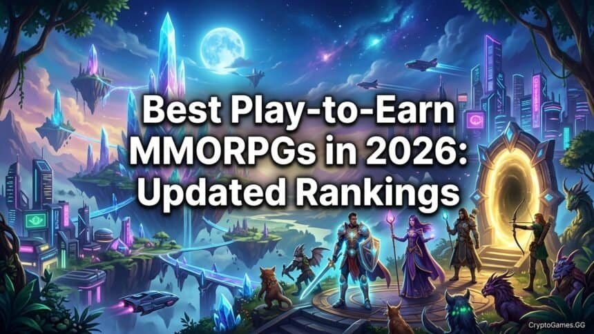 Featured image for Best Play-to-Earn MMORPGs in 2026: Updated Rankings