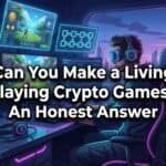 Featured image for Can You Make a Living Playing Crypto Games? An Honest Answer