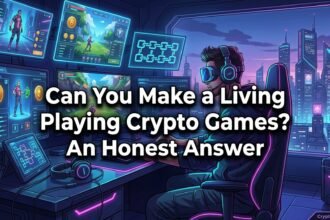 Featured image for Can You Make a Living Playing Crypto Games? An Honest Answer