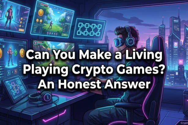 Featured image for Can You Make a Living Playing Crypto Games? An Honest Answer