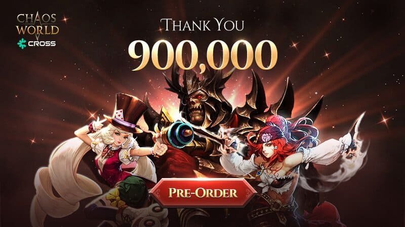 Chaos W hits 960,000 pre-registrations ahead of April 29 launch