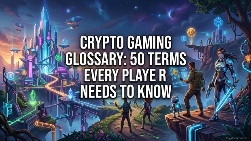 Featured image for Crypto Gaming Glossary: 50 Terms Every Player Needs to Know
