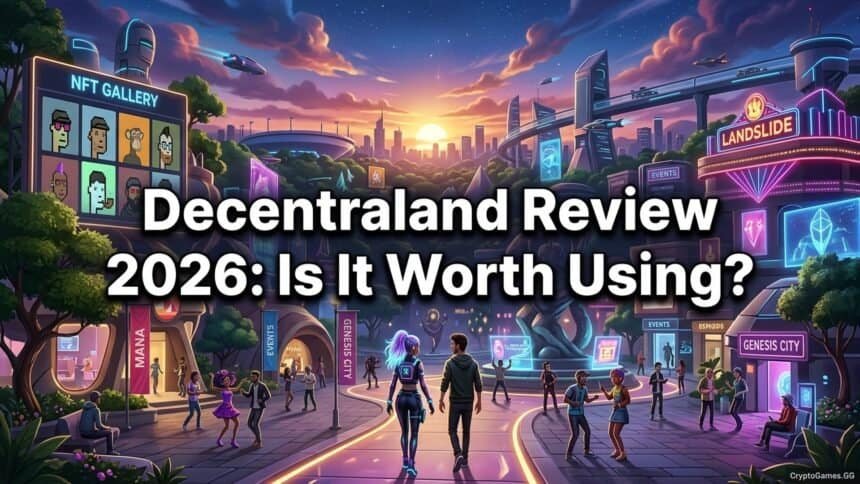 Featured image for Decentraland Review 2026: Is It Worth Using?