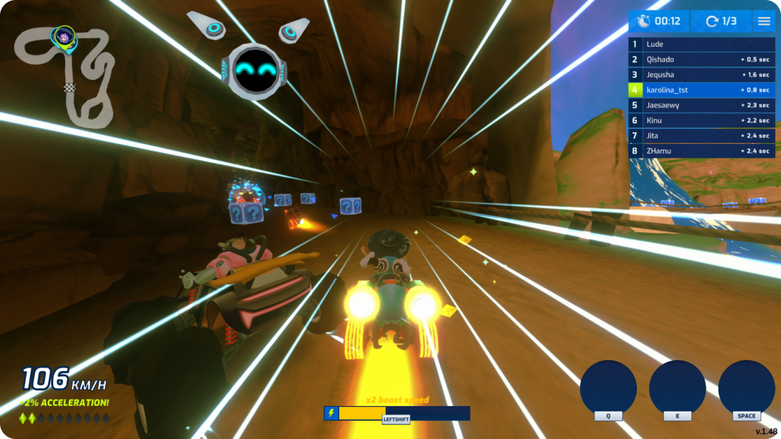 Formula Funtico gameplay screenshot 2 – Multiplayer crypto game on Avalanche