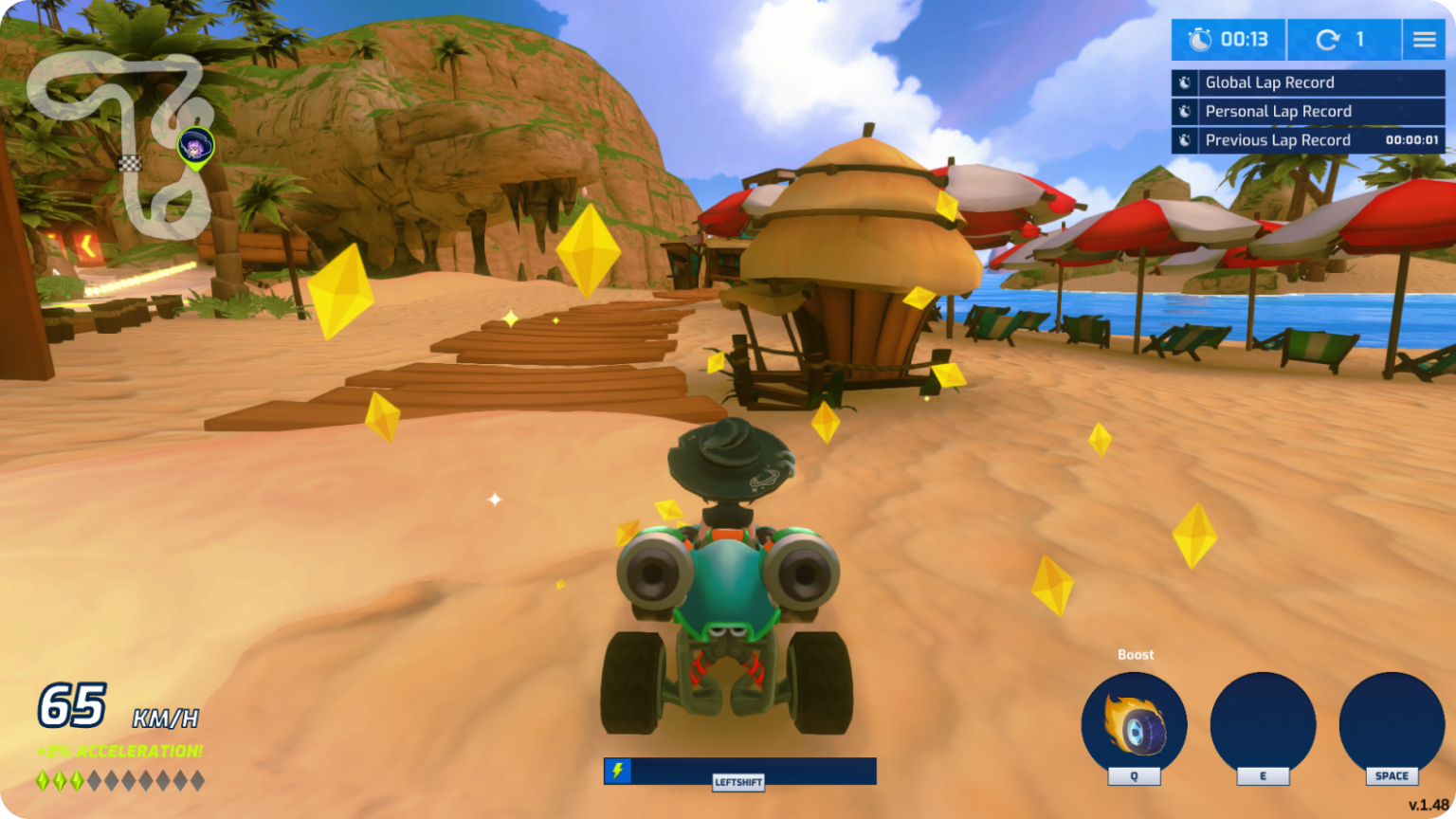 Formula Funtico gameplay screenshot 3 – Multiplayer crypto game on Avalanche