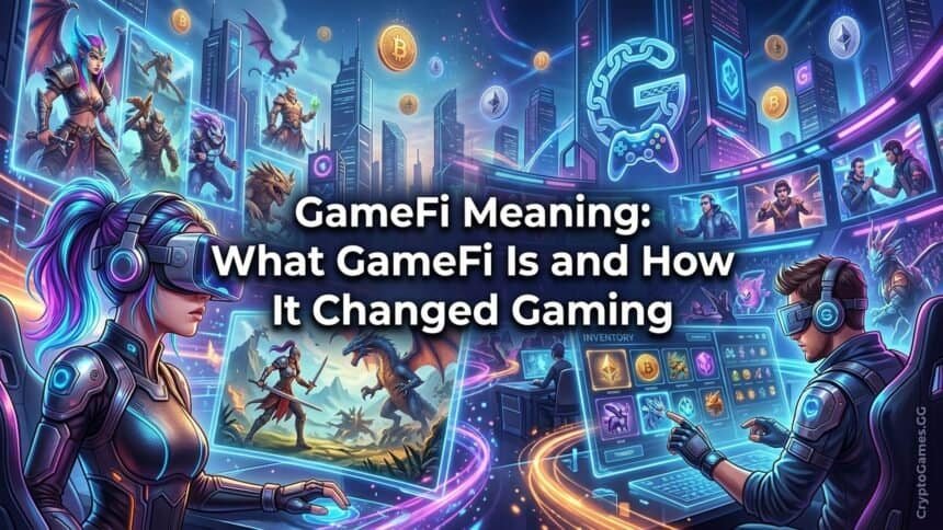 Featured image for GameFi Meaning: What GameFi Is and How It Changed Gaming