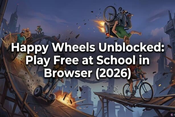 Featured image for Happy Wheels Unblocked: Play Free at School in Browser (2026)