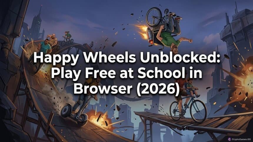 Featured image for Happy Wheels Unblocked: Play Free at School in Browser (2026)