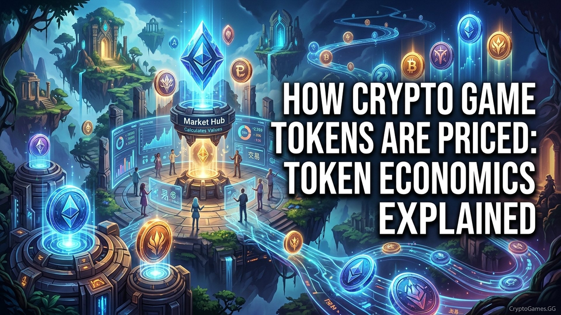 Featured image for How Crypto Game Tokens Are Priced: Token Economics Explained