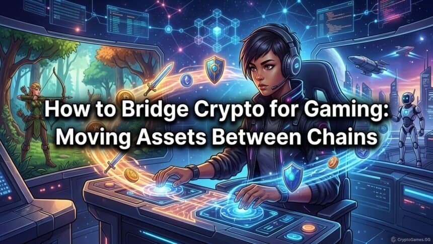 Featured image for How to Bridge Crypto for Gaming: Moving Assets Between Chains