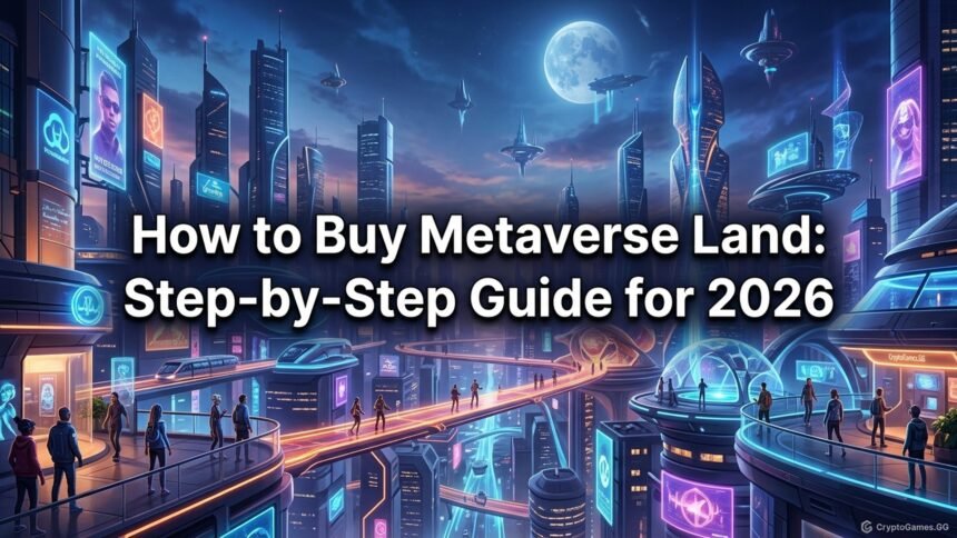 Featured image for How to Buy Metaverse Land: Step-by-Step Guide for 2026