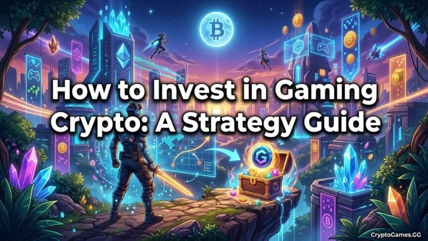Featured image for How to Invest in Gaming Crypto: A Strategy Guide