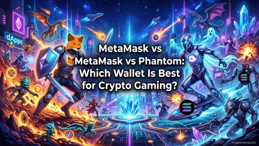 Featured image for MetaMask vs Phantom: Which Wallet Is Best for Crypto Gaming?