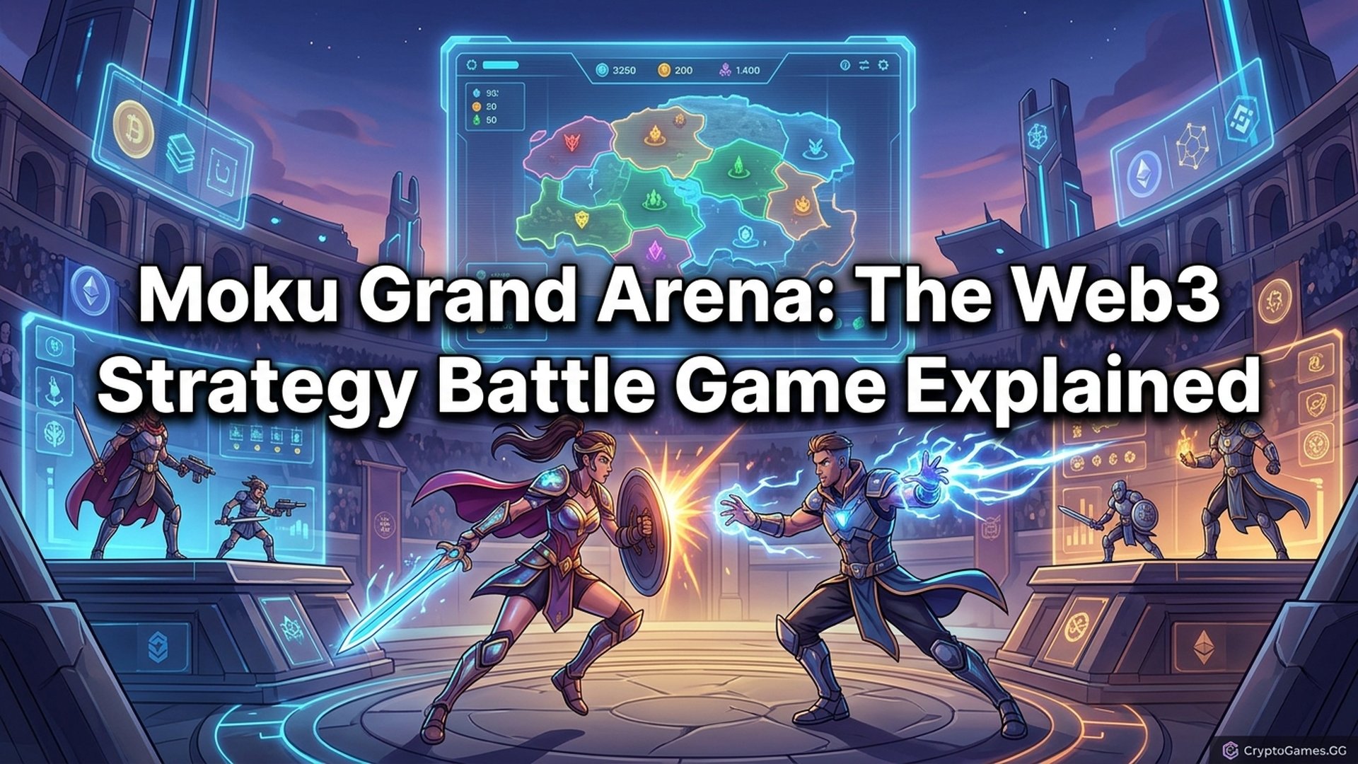 Featured image for Moku Grand Arena: The Web3 Strategy Battle Game Explained