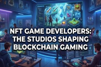 Featured image for NFT Game Developers: The Studios Shaping Blockchain Gaming