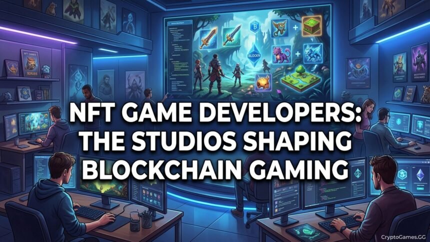 Featured image for NFT Game Developers: The Studios Shaping Blockchain Gaming